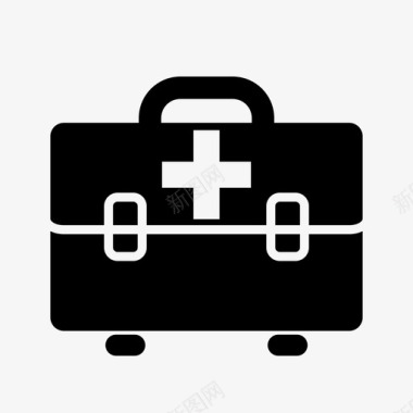 医疗箱锻炼急救箱图标图标