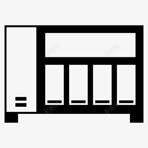 nas计算机设备图标svg_新图网 https://ixintu.com nas 存储设备 小工具 计算机 设备 驱动器