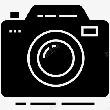 相机摄像机电影摄影图标图标