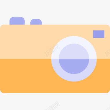 小型照相机照片和视频4平板图标图标