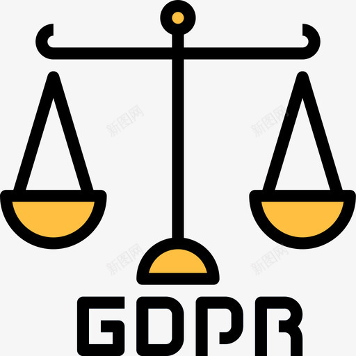 正义gdpr12线性颜色图标svg_新图网 https://ixintu.com gdpr12 正义 线性颜色