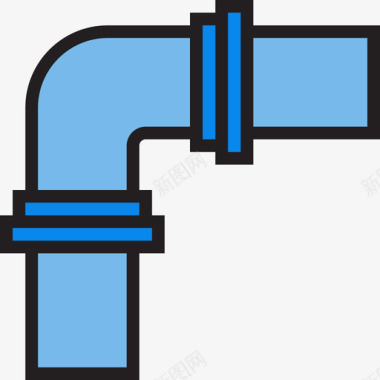 管道管道工工具6线颜色图标图标