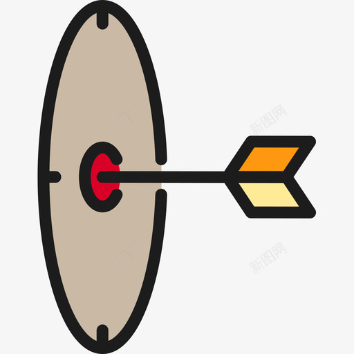 目标武器2线颜色图标svg_新图网 https://ixintu.com 武器2 目标 线颜色