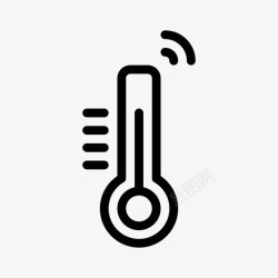 智能温度温湿计智能温度计设备硬件图标高清图片