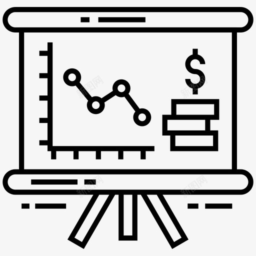 统计分析董事会图标svg_新图网 https://ixintu.com 业务演示 业务评估 分析 统计 董事会 财务和税务行图标 财务图表
