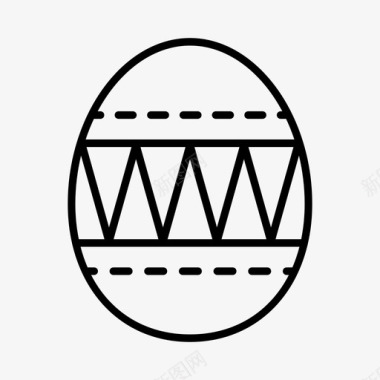 复活节彩蛋复活节庆典复活节装饰图标图标