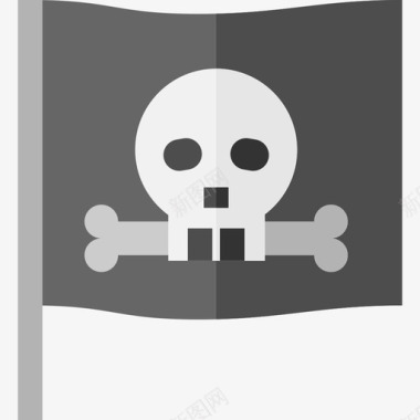 海盗海盗19平底船图标图标