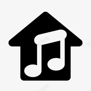 音乐之家应用程序音频图标图标