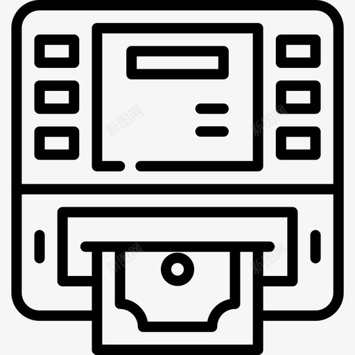 Atm金融68直拨图标svg_新图网 https://ixintu.com Atm 直拨 金融68