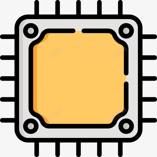 Cpu显影49线性彩色图标svg_新图网 https://ixintu.com Cpu 显影49 线性彩色