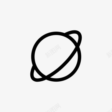 科学星球图标图标