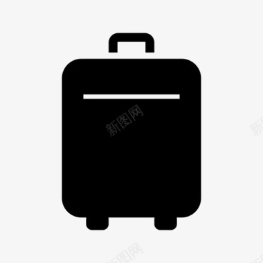 旅行箱旅行包旅行工具图标图标