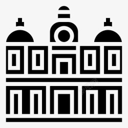 塞尔维亚国家博物馆塞尔维亚国家博物馆建筑地标图标高清图片