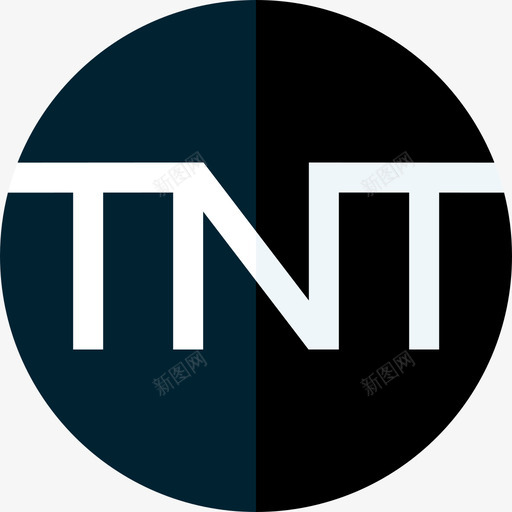 Tnt电影和电视标识平面图标svg_新图网 https://ixintu.com Tnt 平面 电影和电视标识