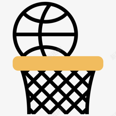 黄影篮球13号图标图标