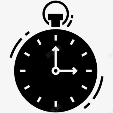 秒表闹钟计时器图标图标