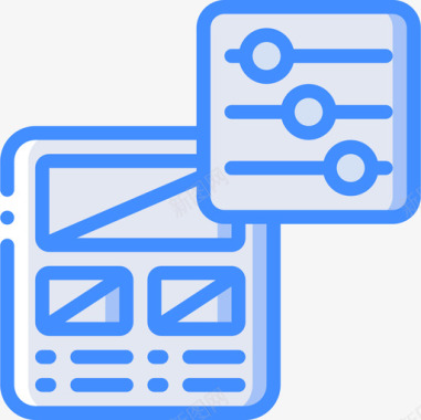 网页网页72蓝色图标图标