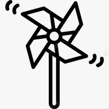 Pinwheelsummer53线性图标图标