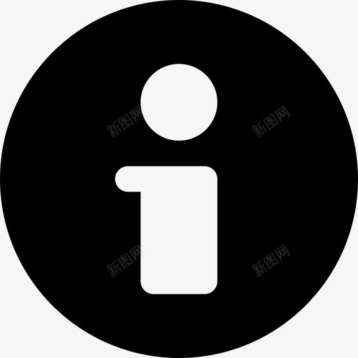 信息ios3的mintab字形实心图标svg_新图网 https://ixintu.com ios3的mintab字形 信息 实心