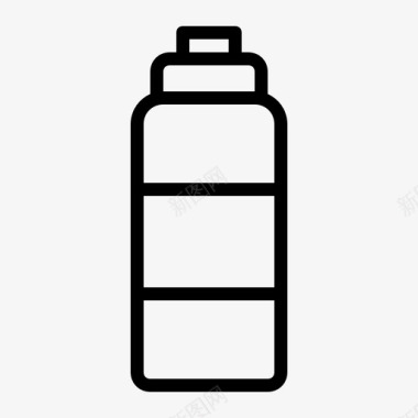 饮料瓶健康纯净图标图标