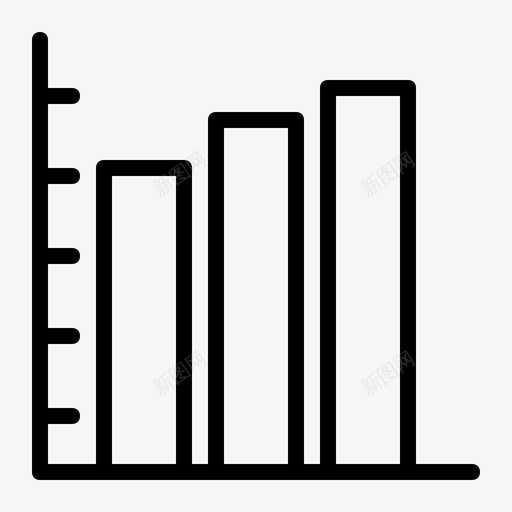 统计柱状图图表图标svg_新图网 https://ixintu.com 商务和办公3 图表 投资 柱状图 统计 营销