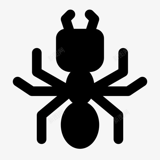 白蚁动物蚂蚁图标svg_新图网 https://ixintu.com 动物 害虫 昆虫 白蚁 虫子 蚂蚁 飞龙虫防治雕文