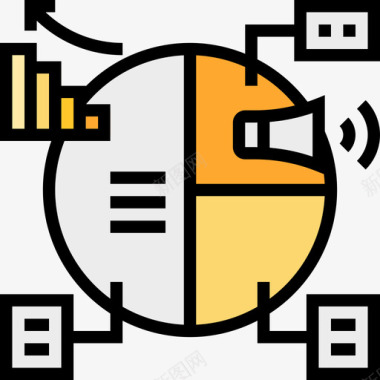策略广告13线条色彩图标图标