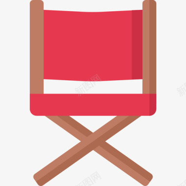 椅子显示6扁平图标图标