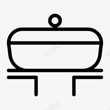 汤碗烹饪图标图标