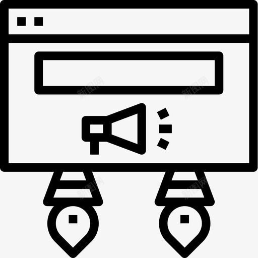 促销购物114直线图标svg_新图网 https://ixintu.com 促销 直线 购物114