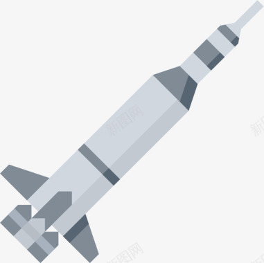 太空船85号太空船扁平图标图标