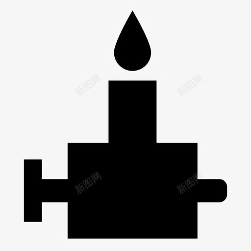 燃烧器设备火图标svg_新图网 https://ixintu.com 学校 打火机 火 燃烧器 设备