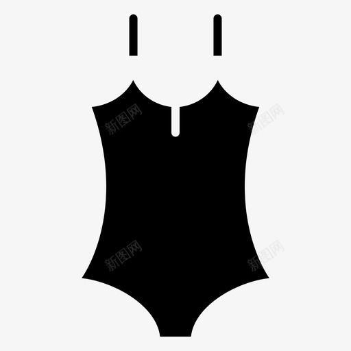 泳装时装和服装图标svg_新图网 https://ixintu.com 时装和服装 泳装