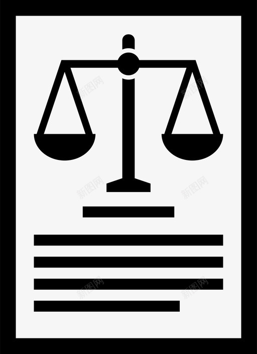 法律参考平等正义图标svg_新图网 https://ixintu.com 平等 正义 法律 法律参考