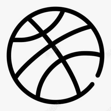 运动球篮球游戏图标图标