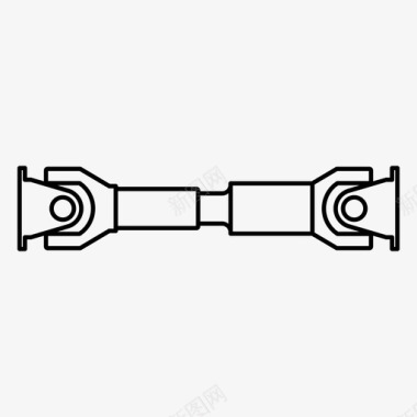 万向节联轴器驱动图标图标