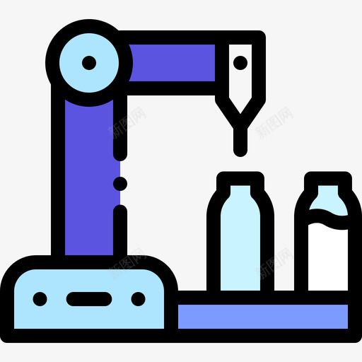 工业批量生产线性颜色图标svg_新图网 https://ixintu.com 工业 批量生产 线性颜色