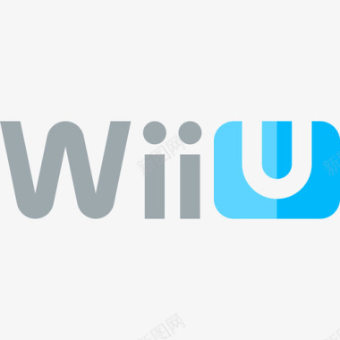 WiiU视频游戏标识4扁平图标图标
