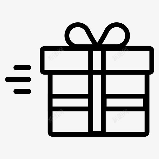 礼品在途圣诞节已送达图标svg_新图网 https://ixintu.com 包裹 圣诞节 已发送 已送达 帐单运费 礼品在途