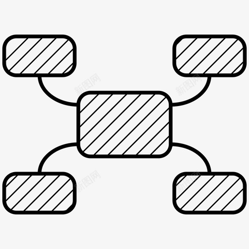 图表说明模型图标svg_新图网 https://ixintu.com 信息图 图表 模型 演示 说明