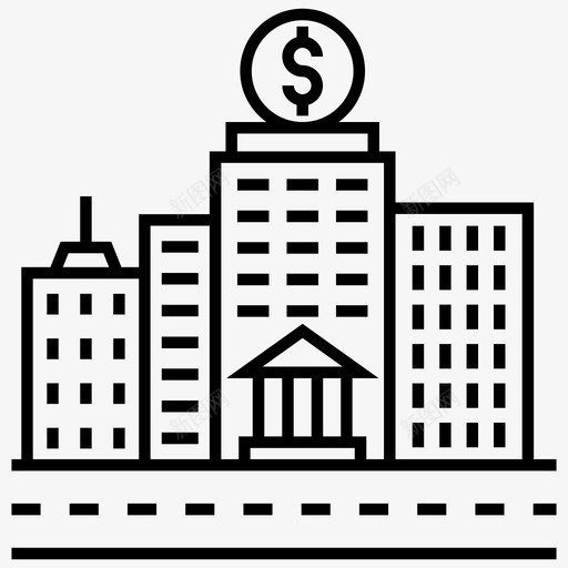 银行银行建筑结构中央银行图标svg_新图网 https://ixintu.com 中央银行 储蓄 储蓄所 金融和税务行图标 银行 银行建筑结构