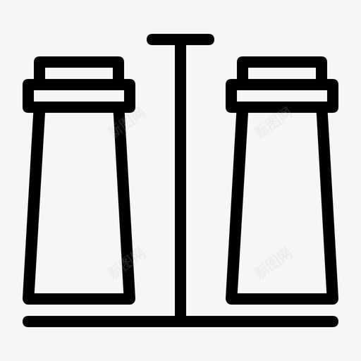 调味料瓶子菜肴图标svg_新图网 https://ixintu.com 瓶子 盐 菜肴 调味料 配料 酒店和餐厅3 钠