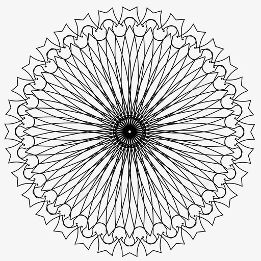 浮雕抽象花朵图标svg_新图网 https://ixintu.com 抽象 抽象创作3 曼陀罗 浮雕 花朵 装饰 轮廓