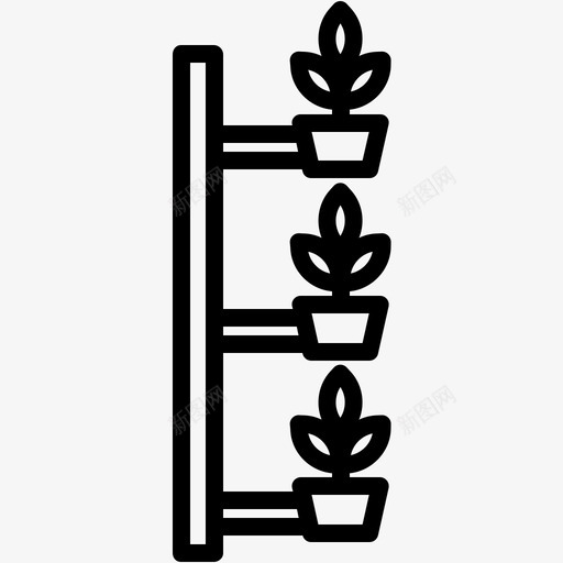 垂直农业农业农民图标svg_新图网 https://ixintu.com 农业 农业和农民 农民 垂直农业