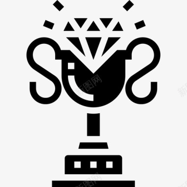奖杯游戏元素9雕文图标图标