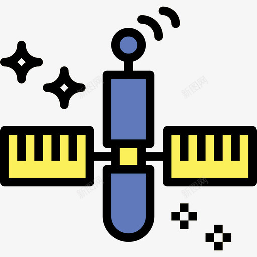 卫星联系我们11线性颜色图标svg_新图网 https://ixintu.com 卫星 线性颜色 联系我们11