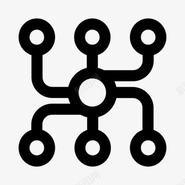 连接网络奇数图标图标