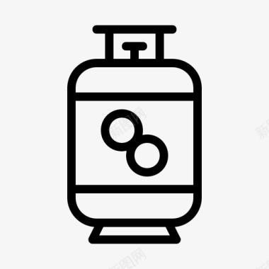 气瓶乙炔丙烷图标图标