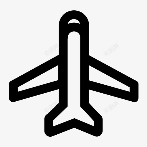 飞机乘客车顶图标svg_新图网 https://ixintu.com 乘客 车顶 运输 运输概述 飞机