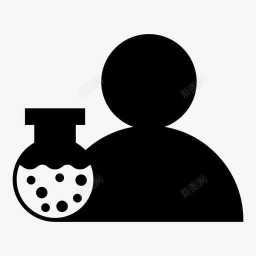 化学家佛罗伦萨烧瓶实验室技术人员图标svg_新图网 https://ixintu.com 佛罗伦萨烧瓶 化学家 学校 实验室技术人员 教授 科学家